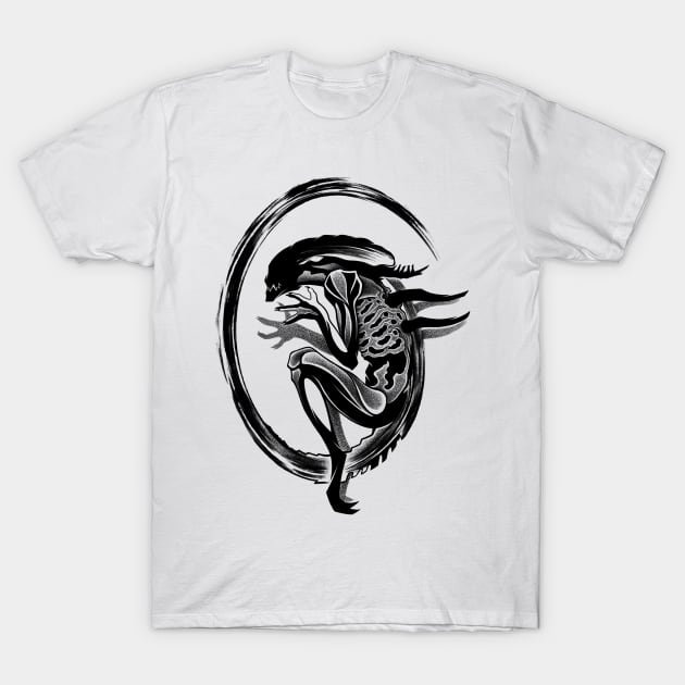 Alien T-Shirt by BSKR